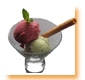 . Coupe 2 boules glace + chantilly